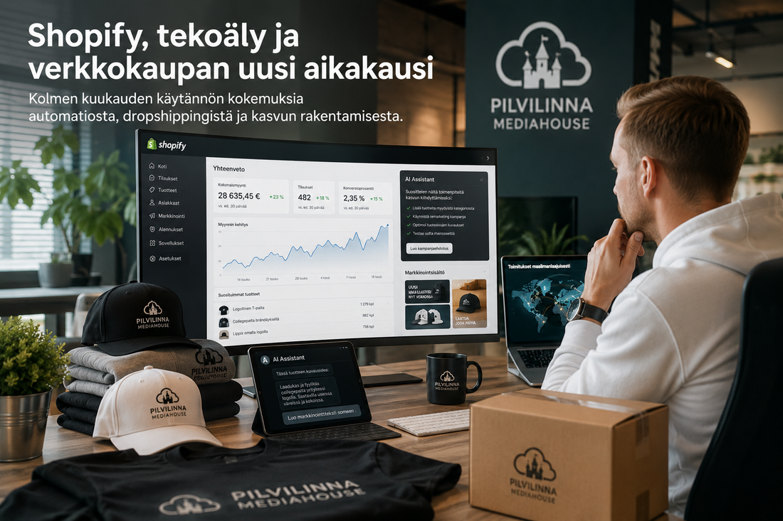 tekoäly ja dropshipping – miksi verkkokauppa on vuonna 2026 mielenkiintoisempaa kuin koskaan?