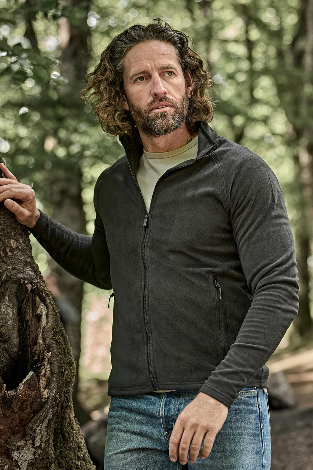 Fleece huppari T9160